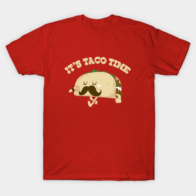 Taco Time T-Shirt by bykai